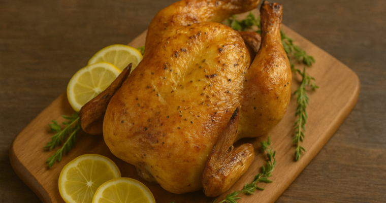 Roasted Lemon and Thyme Chicken